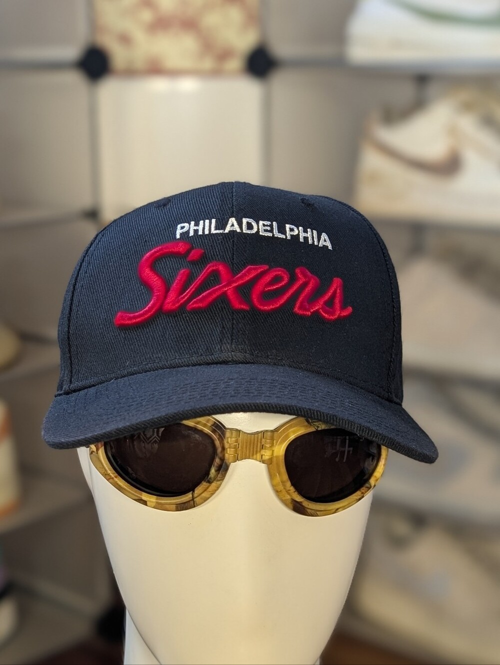 Philadelphia 76ers Script Logo Hat (OS)